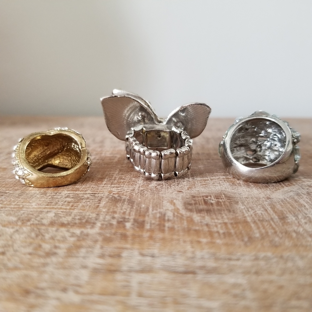 Vintage Cocktail Ring Bundle - Picture 6 of 6